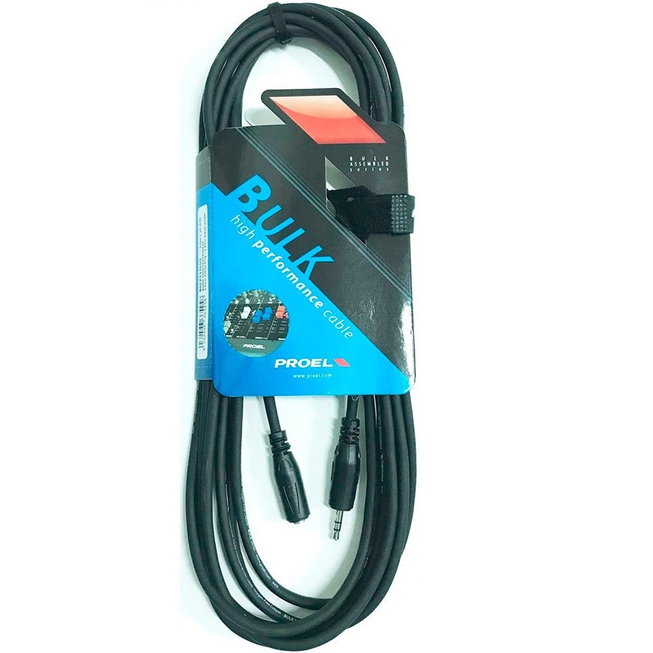 Proel Kabel BULK515LU3 – 3m Stereo-Klinkenkabel, Mini-Klinke Zu Mini-Klinke