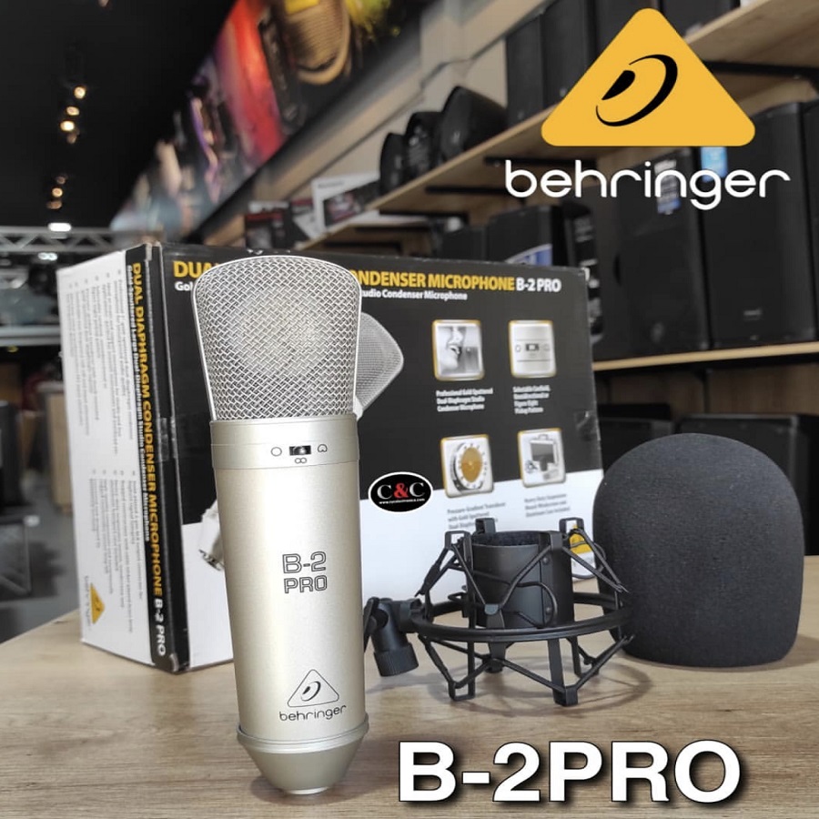 BEHRINGER B2PRO MICROFONO DE ESTUDIO