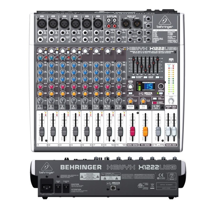 Mezclador Behringer X1222USB