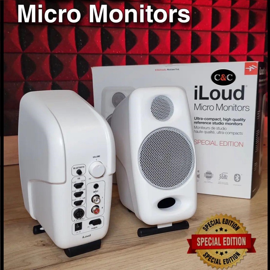 IK Multimedia IP-ILOUD-MMW-IN - Altavoces blanco