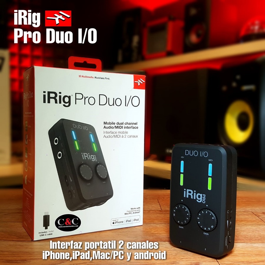 INTERFAZ IRIG PRO DUO I/O