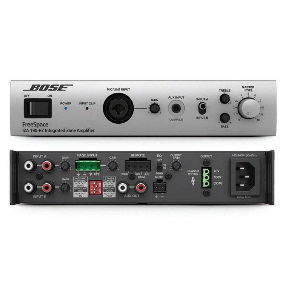 Bose modelo Iza 190-HZ Pa amplificador de corriente 